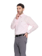 T&3s Signature Cotton Shirt- Pink