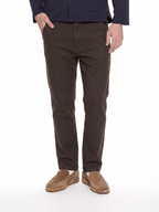 T&3s TAKO MAKO Linen Drawstring Pants - Chocolate Brown