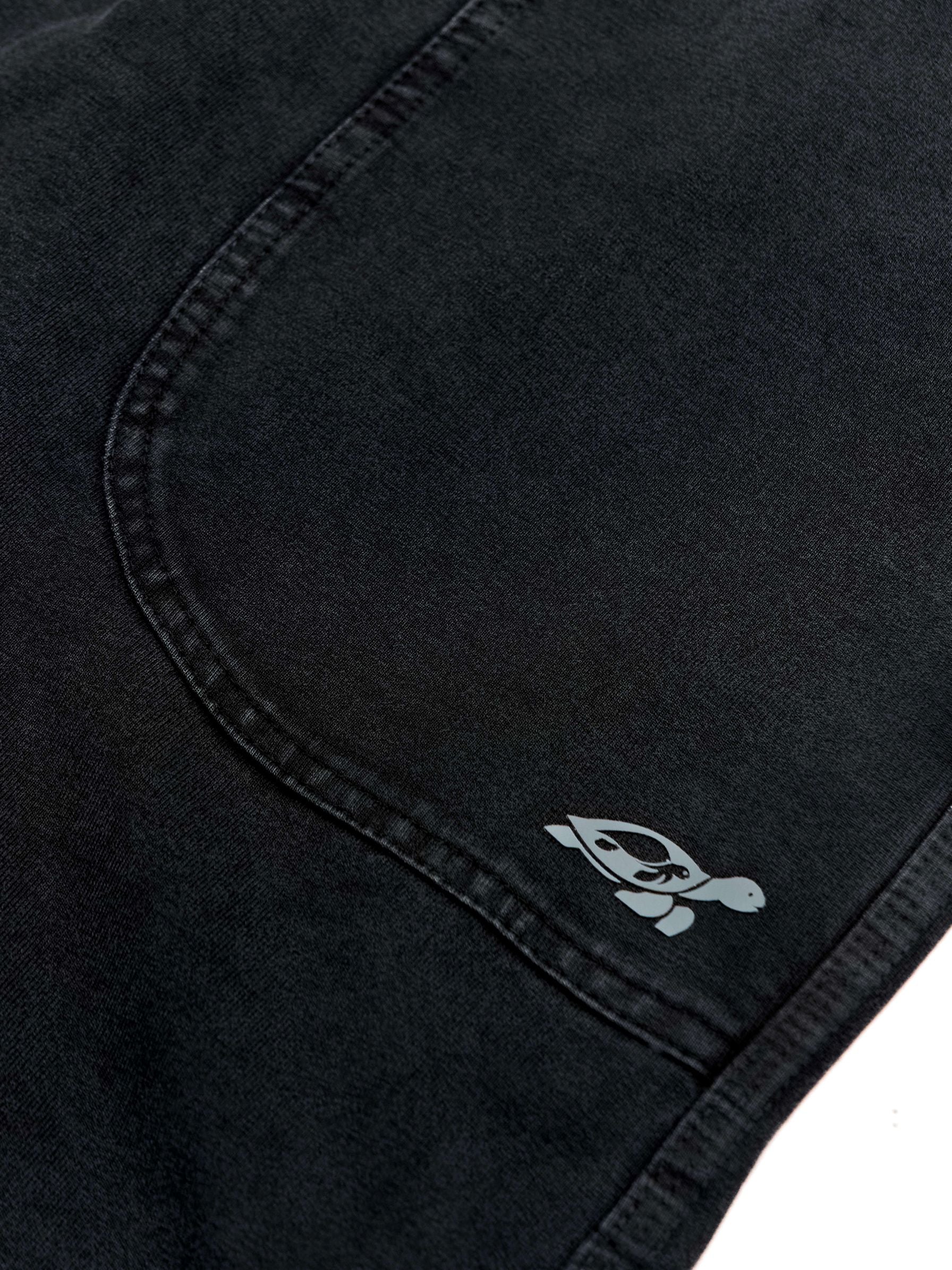 T&3s UrbanFlex Stretch Drawstring Pants - Midnight Black