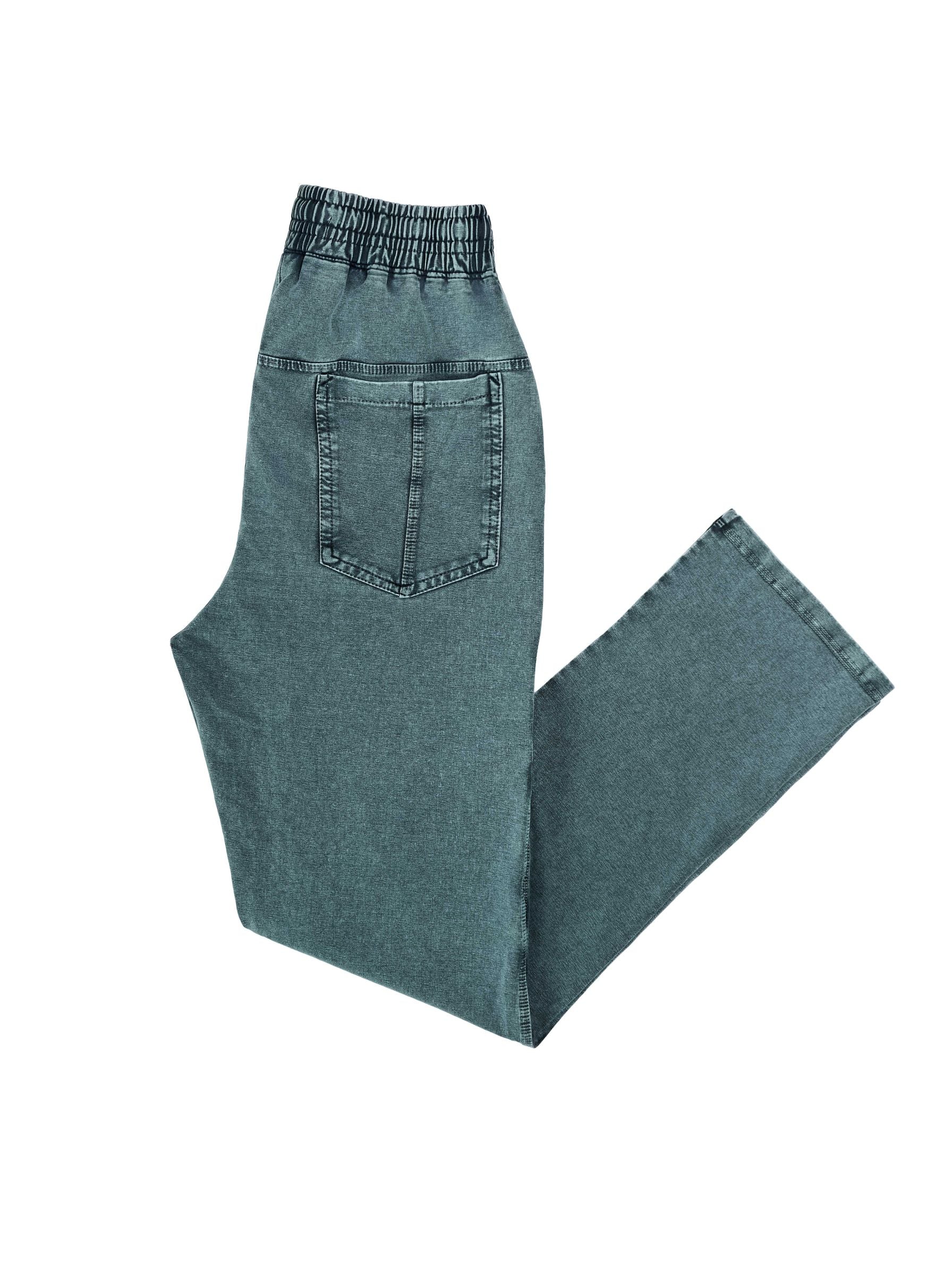 T&3s UrbanFlex Stretch Drawstring Pants - Provence Blue