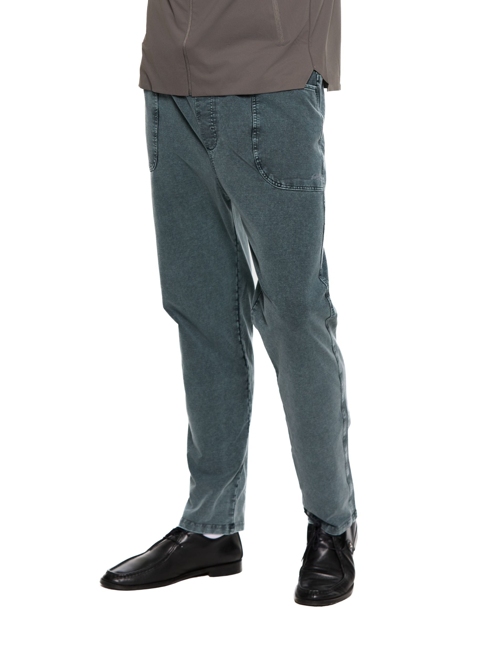 T&3s UrbanFlex Stretch Drawstring Pants - Provence Blue