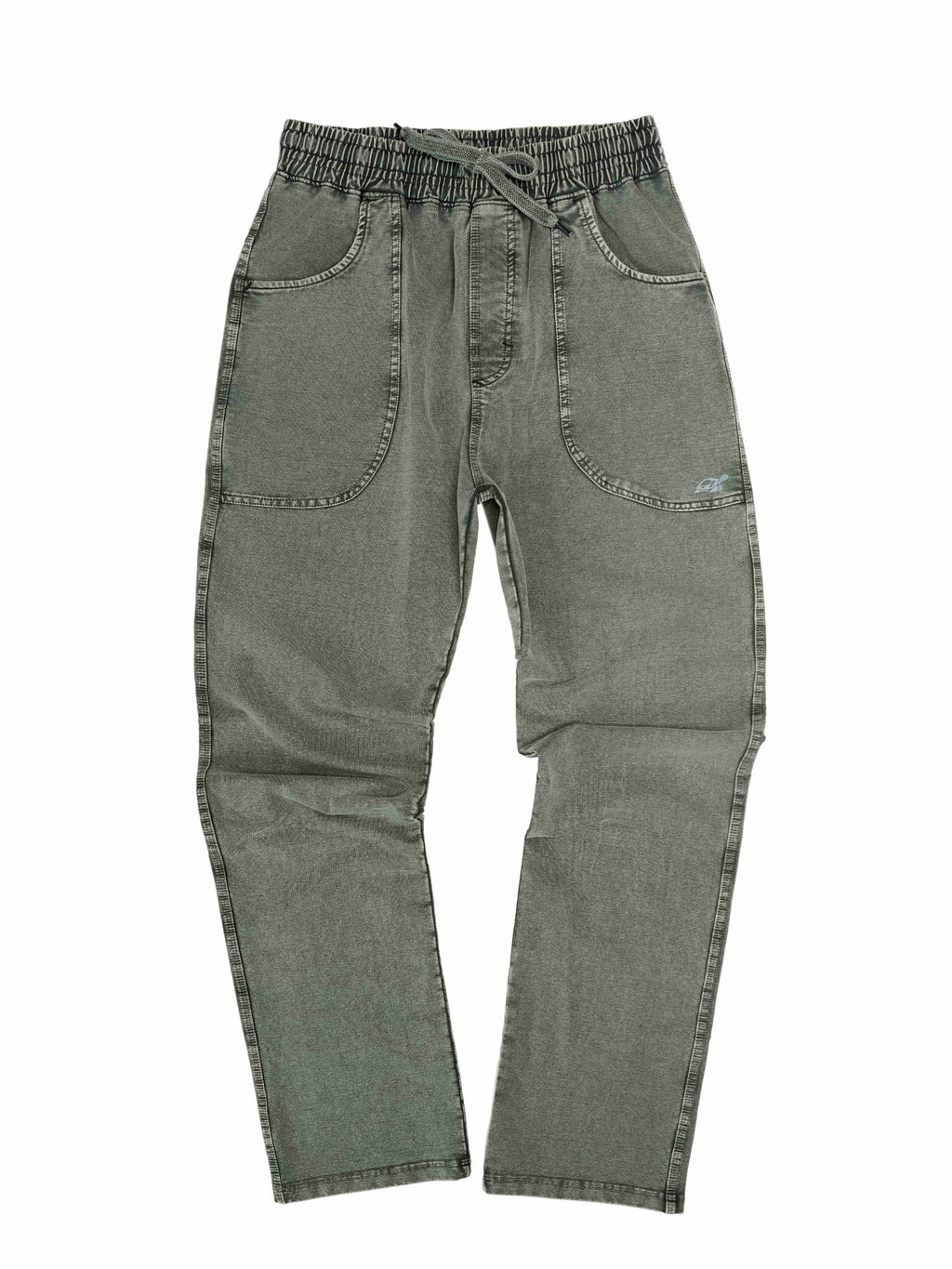 T&3s UrbanFlex Stretch Drawstring Pants - Soft Green