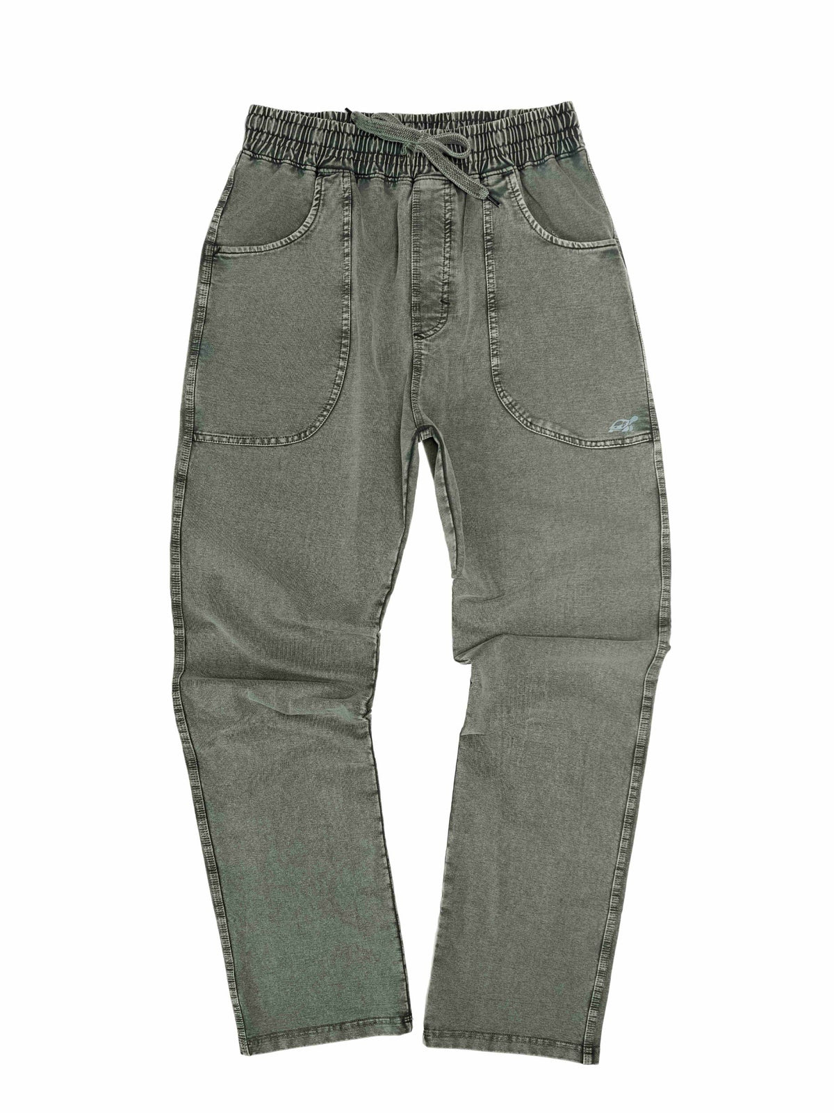 T&3s UrbanFlex Stretch Drawstring Pants - Soft Green
