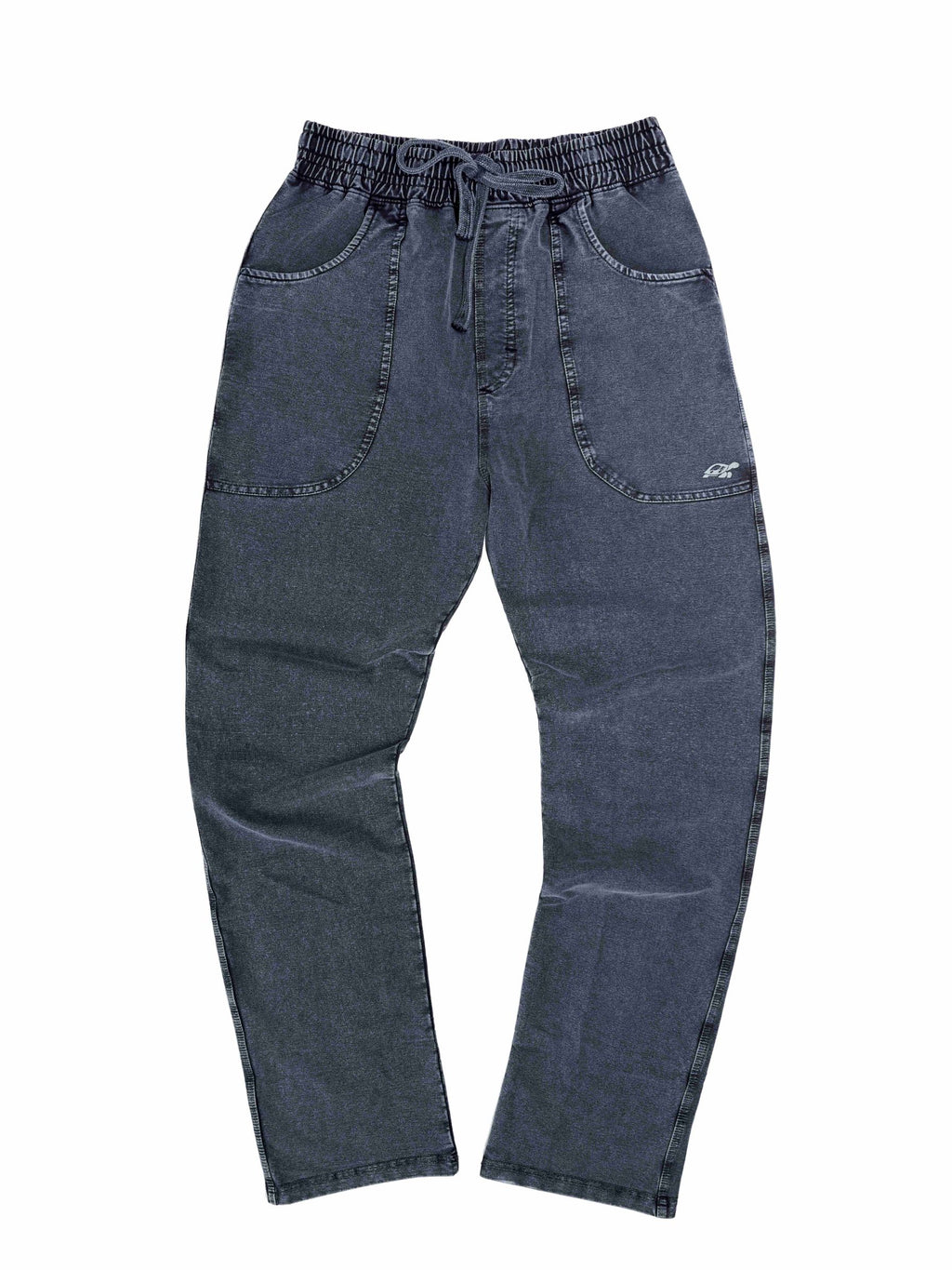 T&3s UrbanFlex Stretch Drawstring Pants - Thunderbolt Blue