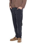 T&3s UrbanFlex Stretch Drawstring Pants - Thunderbolt Blue