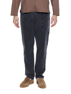 T&3s UrbanFlex Stretch Drawstring Pants - Thunderbolt Blue