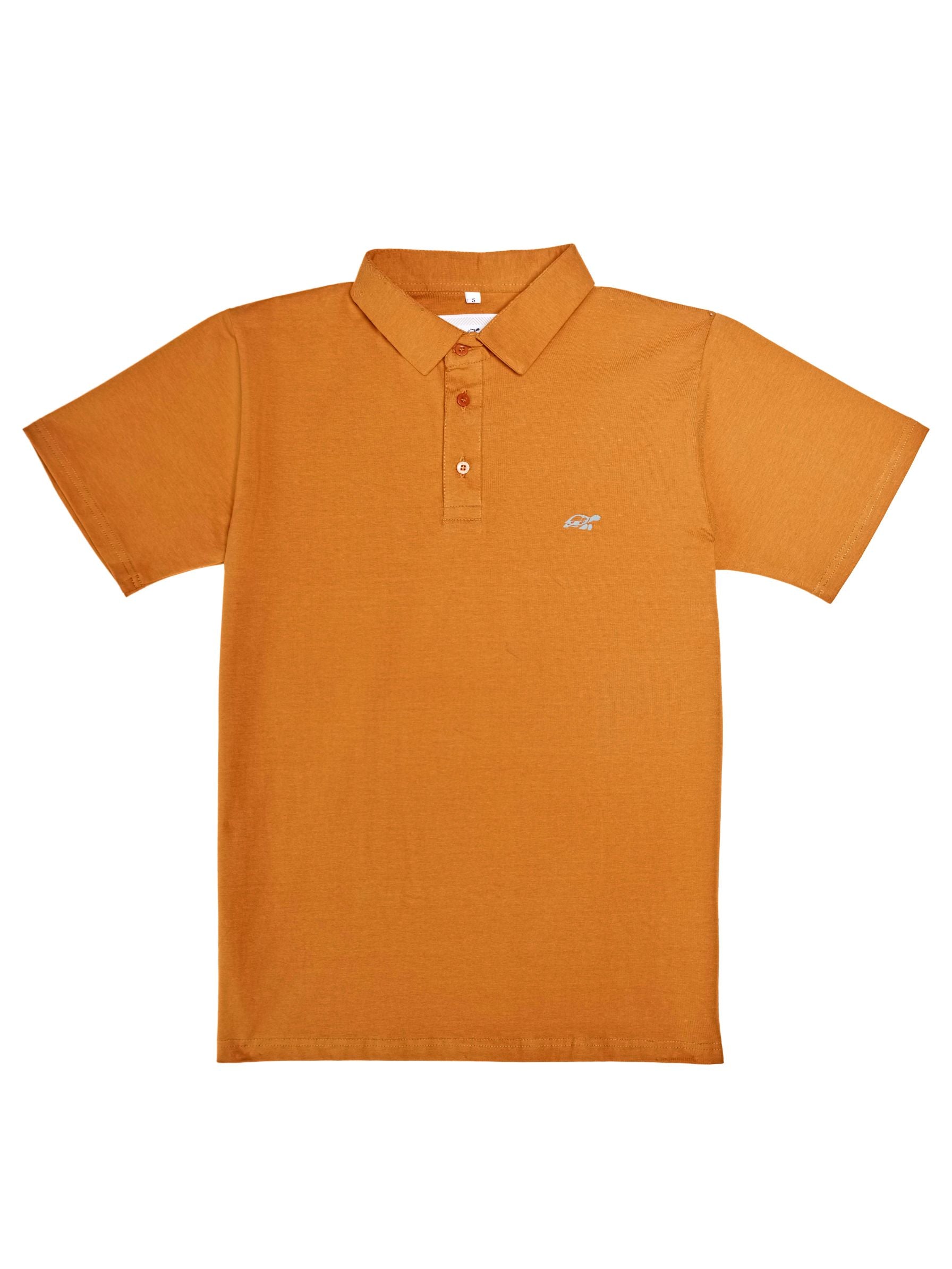 T&3s Cotton Polo – Water-Repellent Performance Polo T- Shirt -  Copper