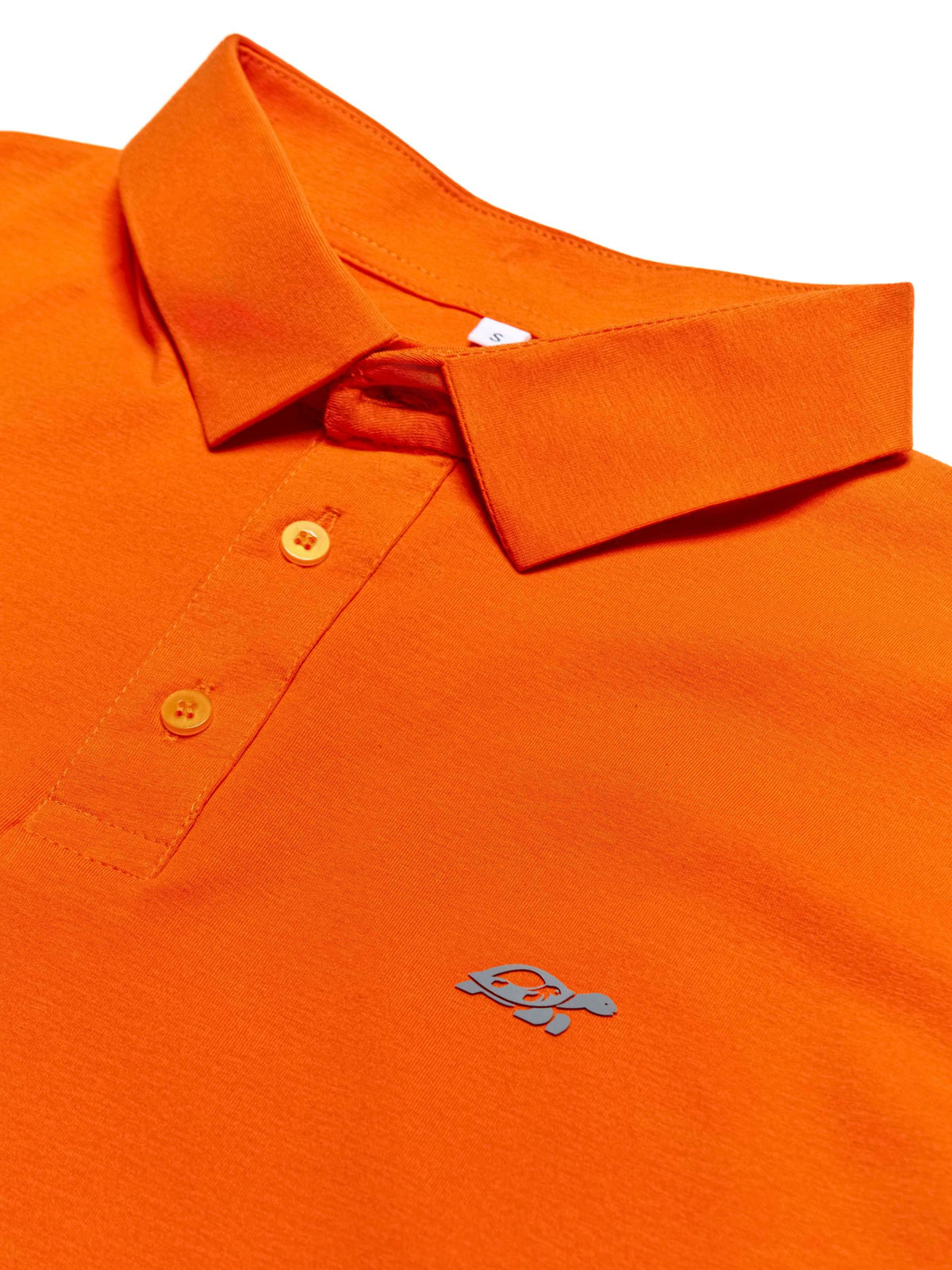 T&3s Cotton Polo – Water-Repellent Performance Polo T- Shirt -  Orange