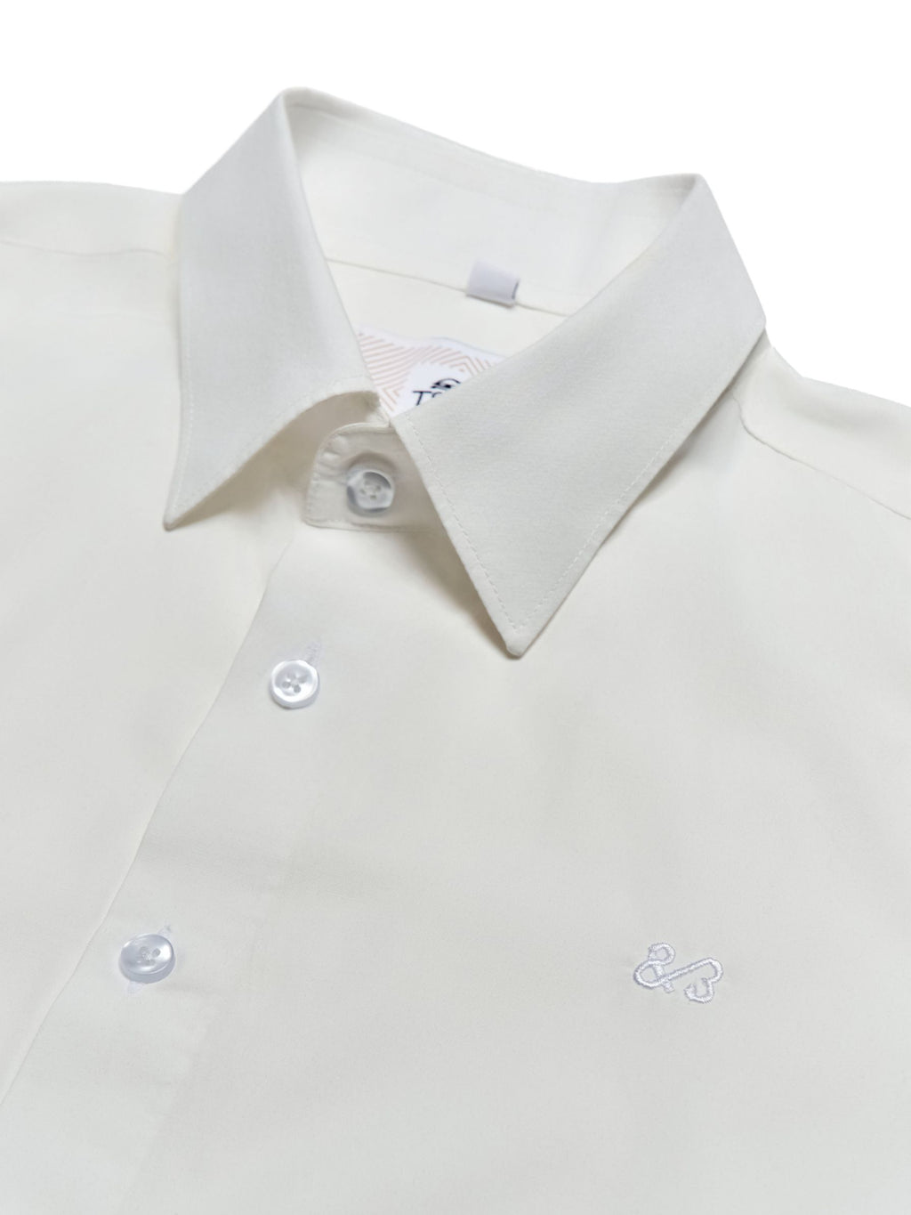 T&3s Essential Button-Down shirt - White