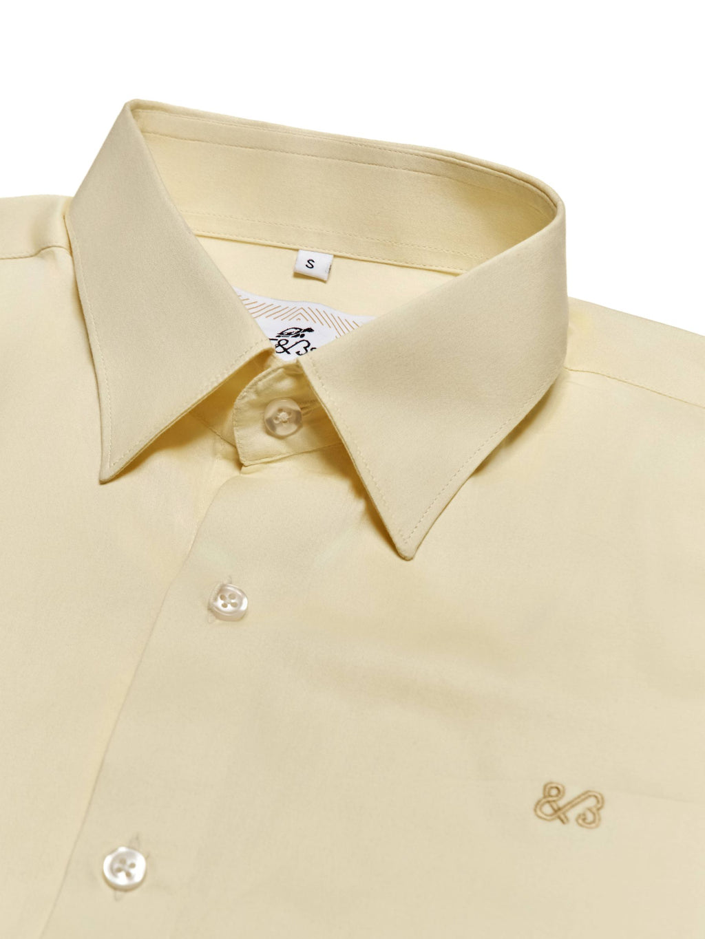 T&3s Executive Cotton Shirt - Ivory