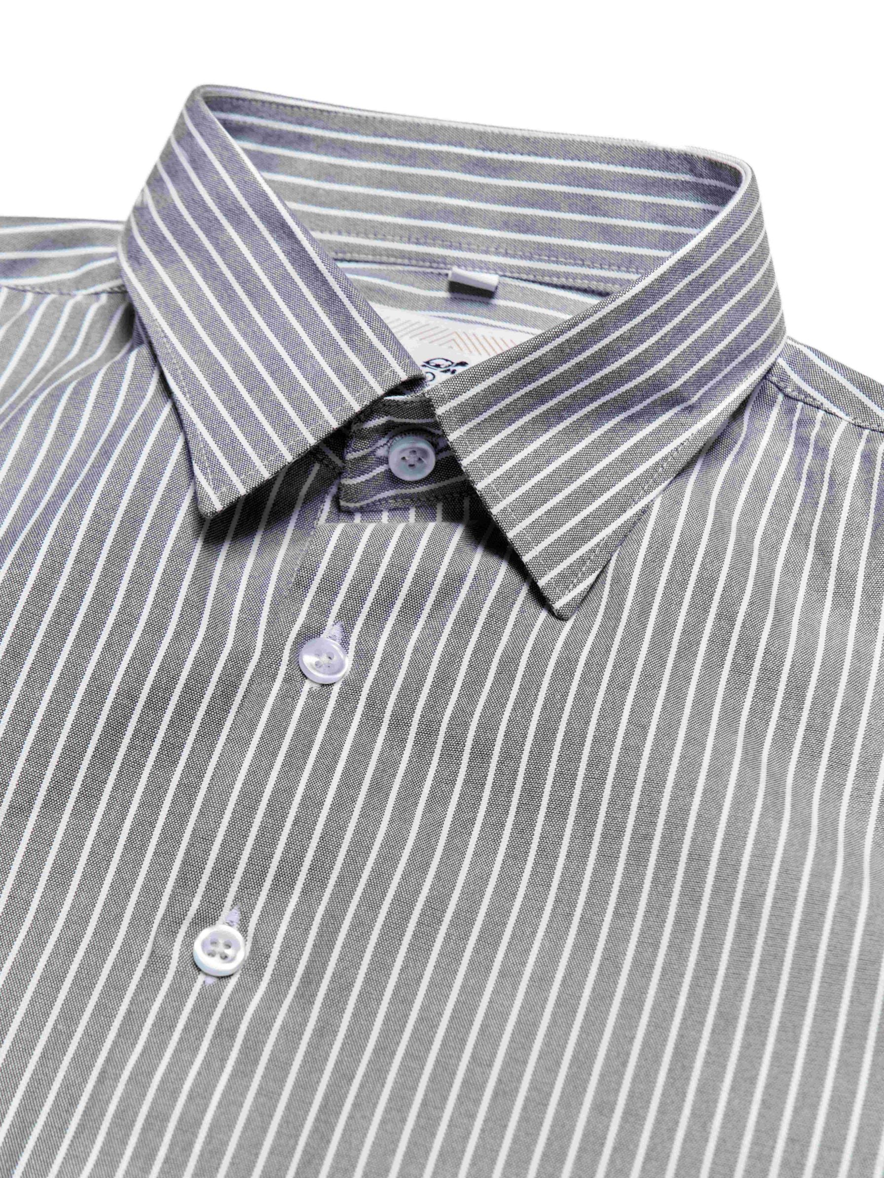 T&3s Riviera Stripe - Gray