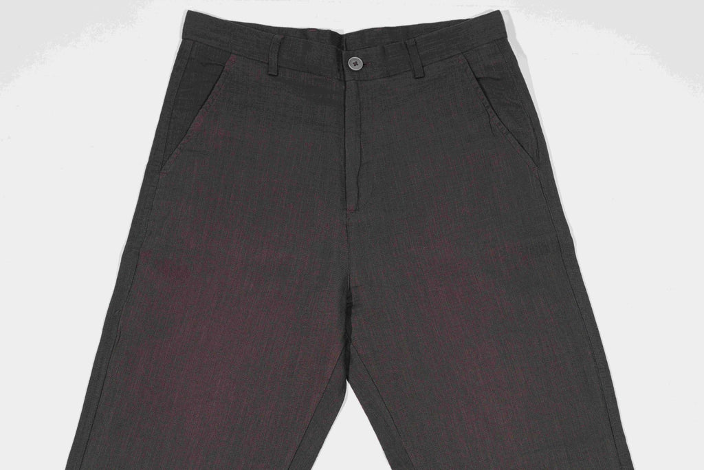 T&3s TAKO MAKO Linen Drawstring Pants - Chocolate Brown